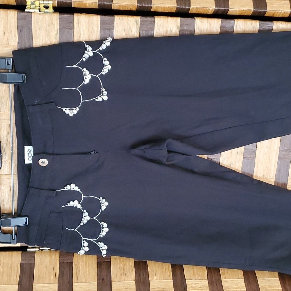Cache stretch jean like pants